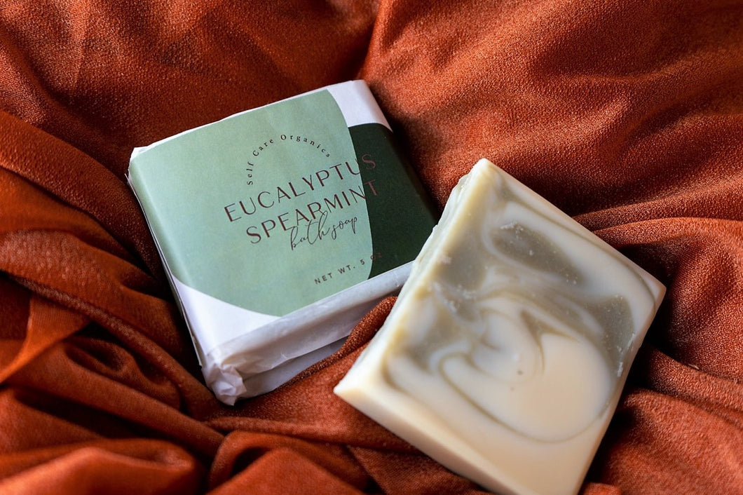 Eucalyptus Spearmint Scented Bar Soap